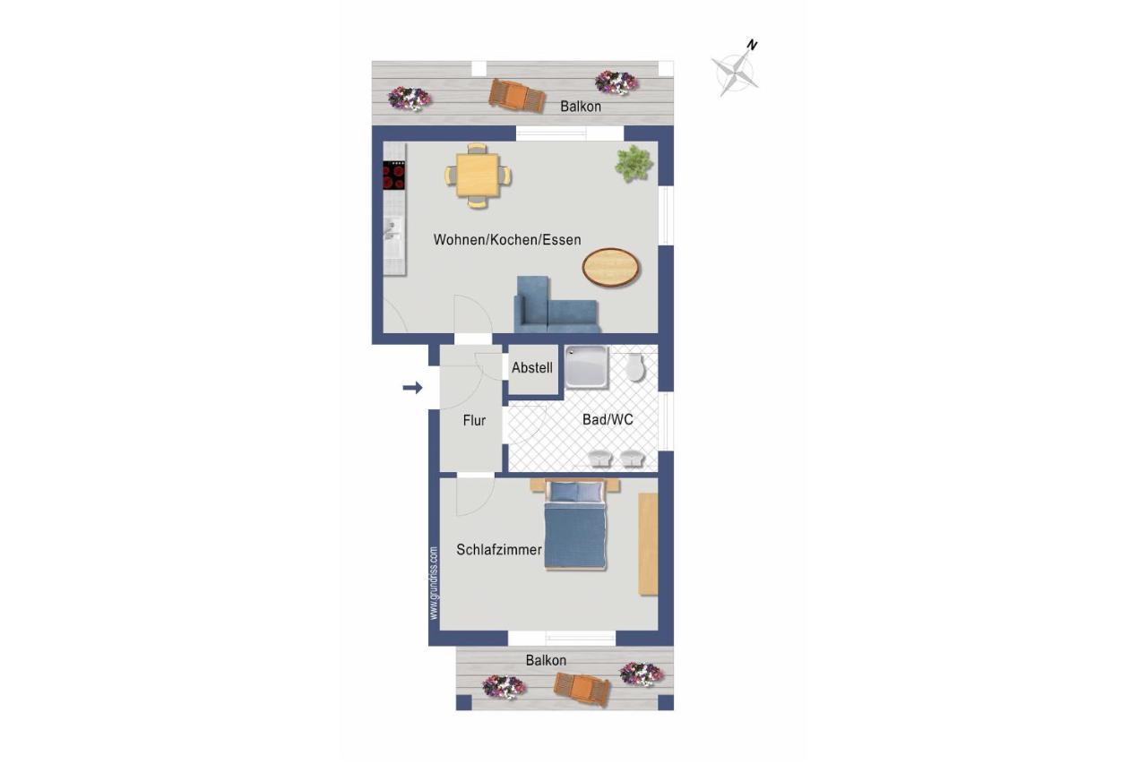 Villa Kaja Wohnung Ostseestrand Korswandt Luaran gambar